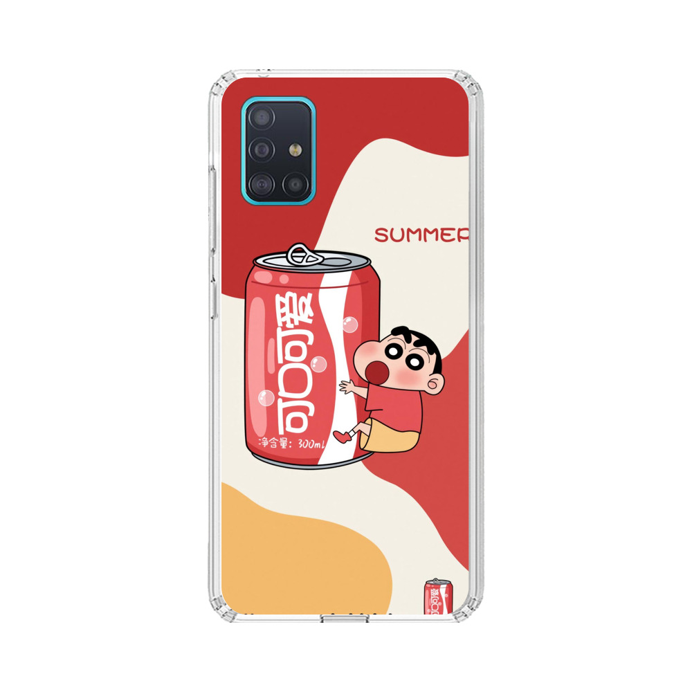 しんちゃんとコーラ缶 Samsung Galaxy A51 (4G)オリジナルケース