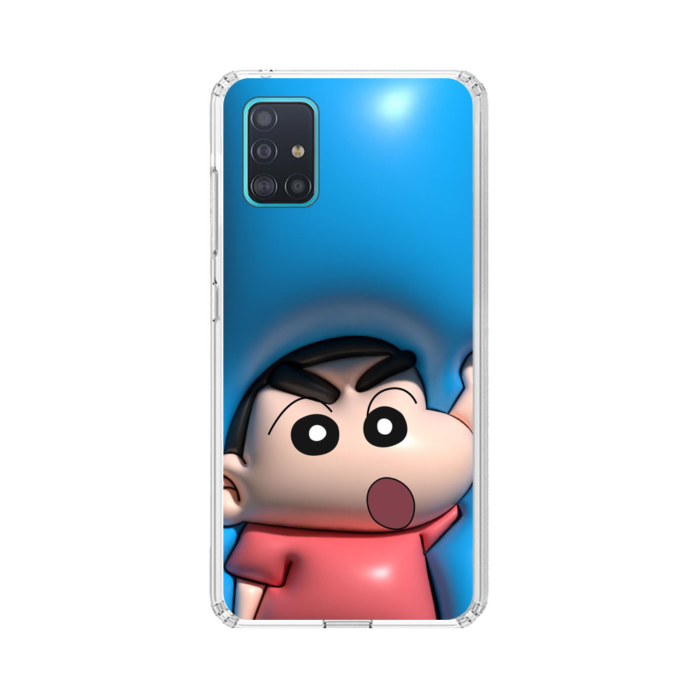クレヨンしんちゃん驚き Samsung Galaxy A51 (4G)オリジナルケース
