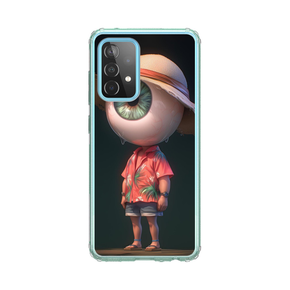 大きな目のキャラクター Samsung Galaxy A52 (5G)オリジナルケース