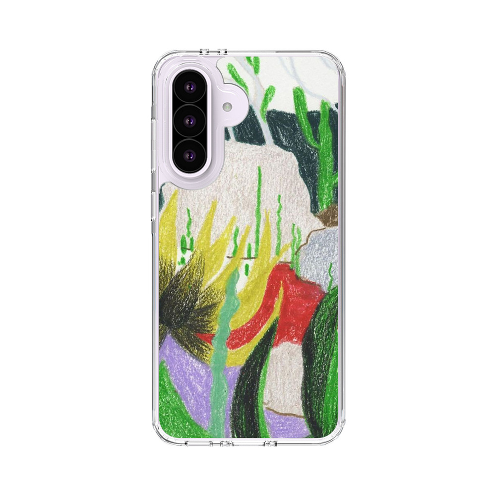 抽象的な植物の風景 Samsung Galaxy A56 (5G)オリジナルケース