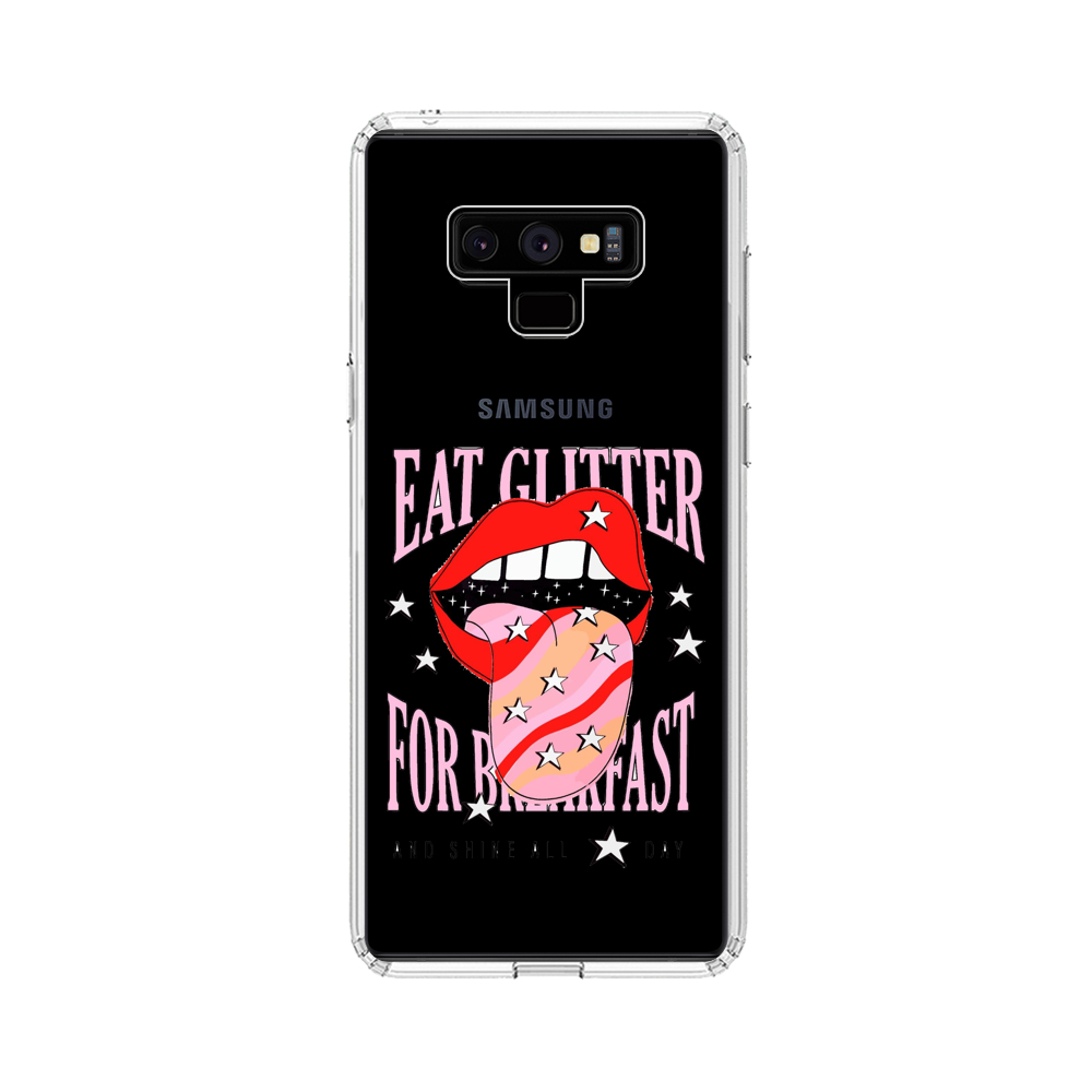 グリッターを朝食に Samsung Galaxy Note 9オリジナルケース