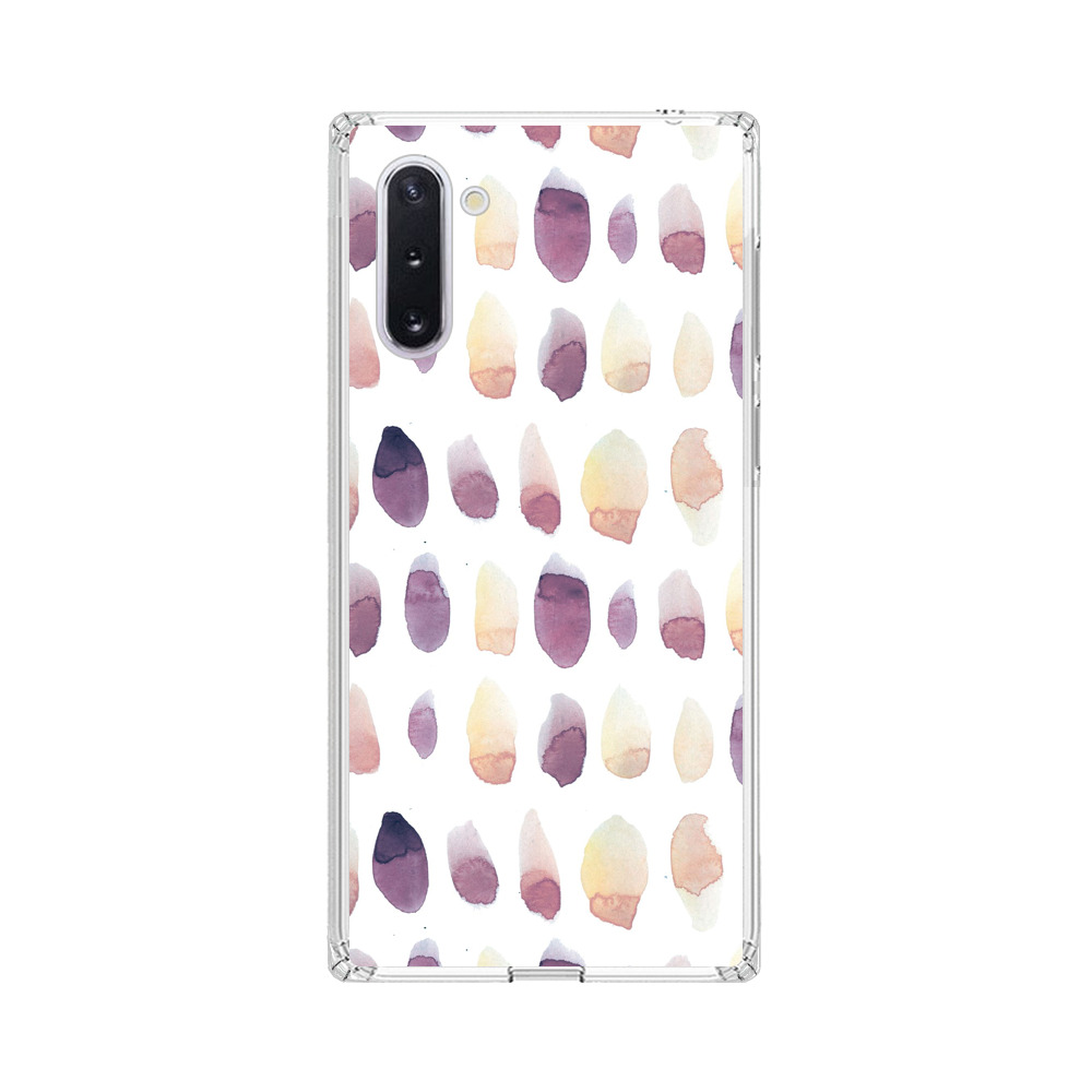 水彩のパターン Samsung Galaxy Note10オリジナルケース