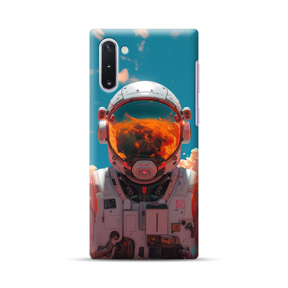 夕焼けの宇宙飛行士 Samsung Galaxy Note10オリジナルハードケース