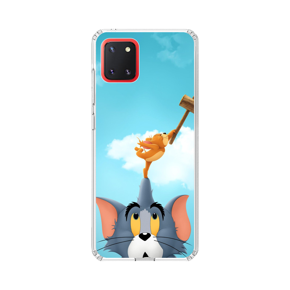 ねずみと木のハンマー Samsung Galaxy Note10 Liteオリジナルケース