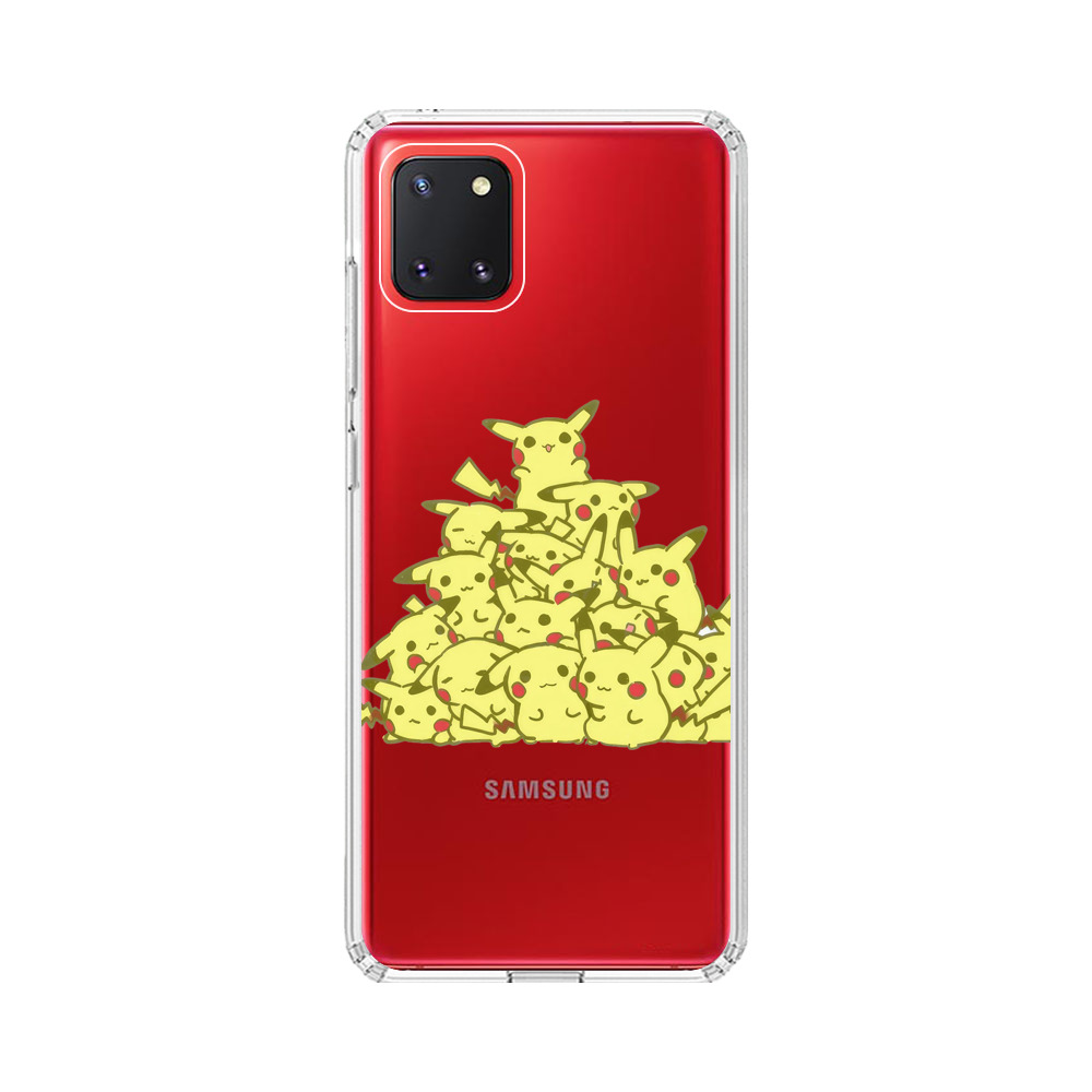 ピカチュウ大集合 Samsung Galaxy Note10 Liteオリジナルケース