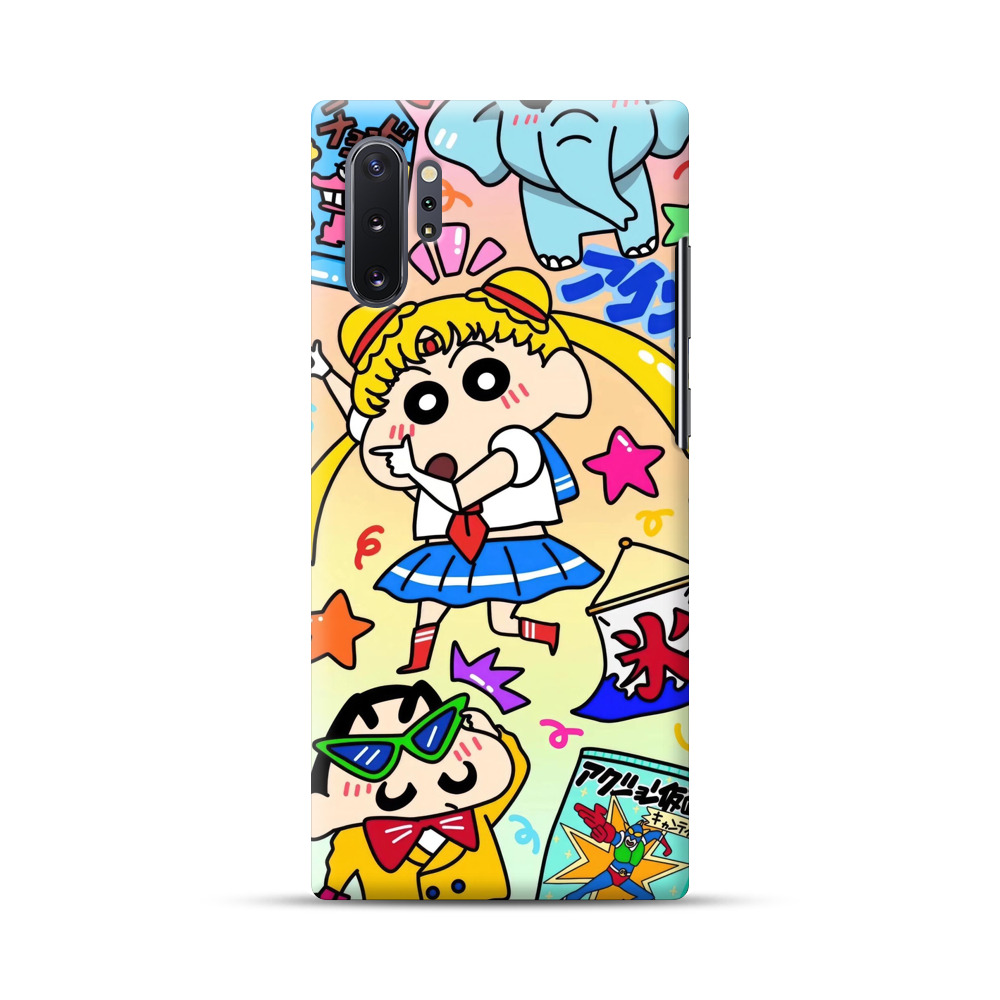 かわいいセーラー服キャラ Samsung Galaxy Note10 Plusオリジナルハードケース