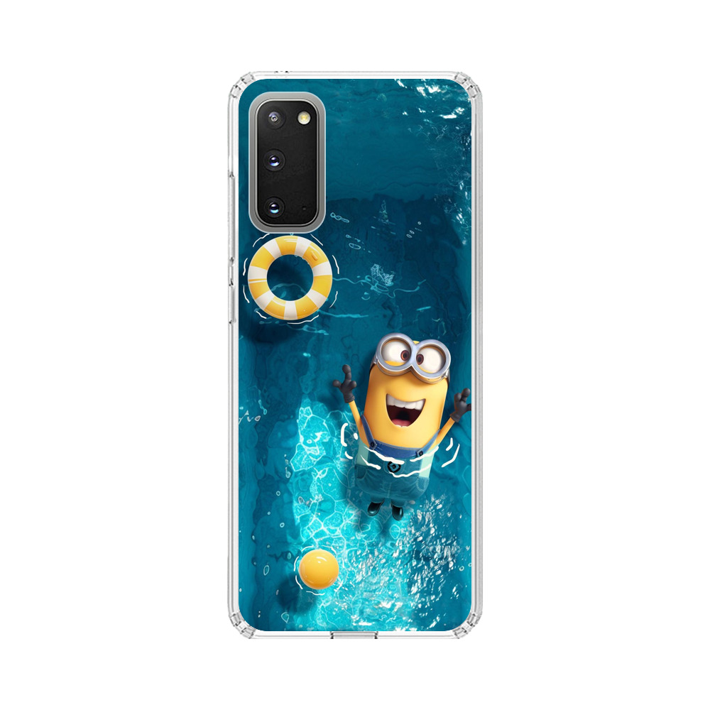 ミニオンと浮き輪 Samsung Galaxy S20 (5G)オリジナルケース