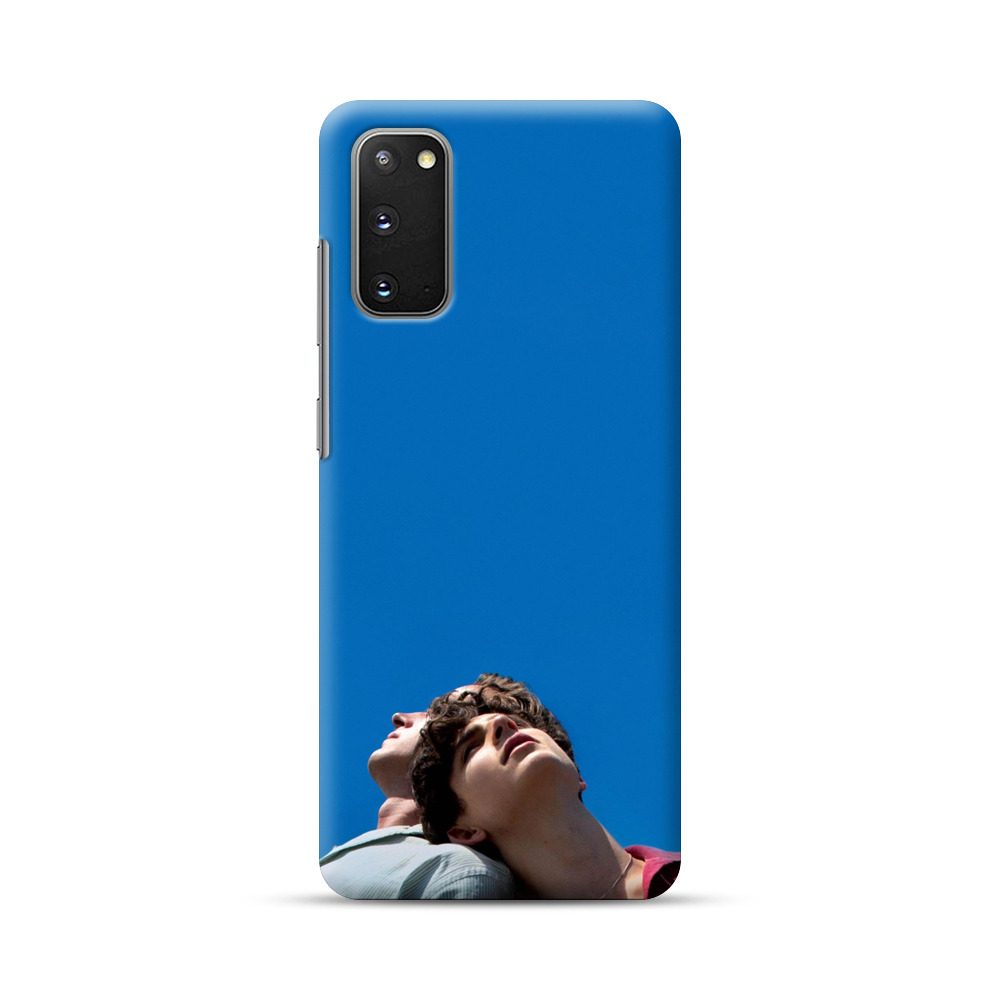 青空を見上げる男性 Samsung Galaxy S20 (5G)オリジナルハードケース