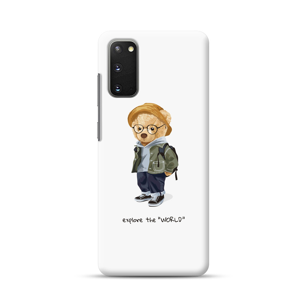 冒険するかわいいクマのキャラクター explorer-teddy 冒険するかわいいクマのキャラクター explorer-teddy