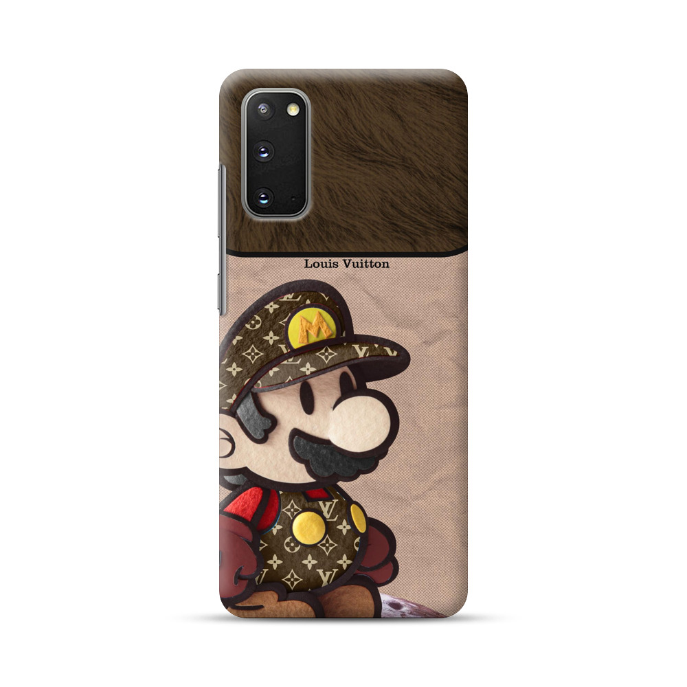 ルイヴィトン柄マリオ Samsung Galaxy S20 FE (5G)オリジナルハードケース