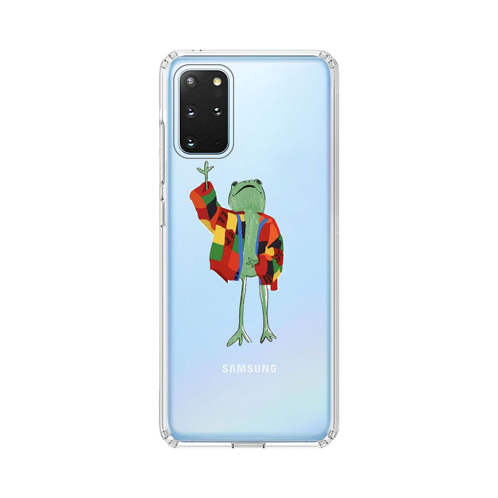 カエルのファッション Samsung Galaxy S20 Plus (5G)オリジナルケース