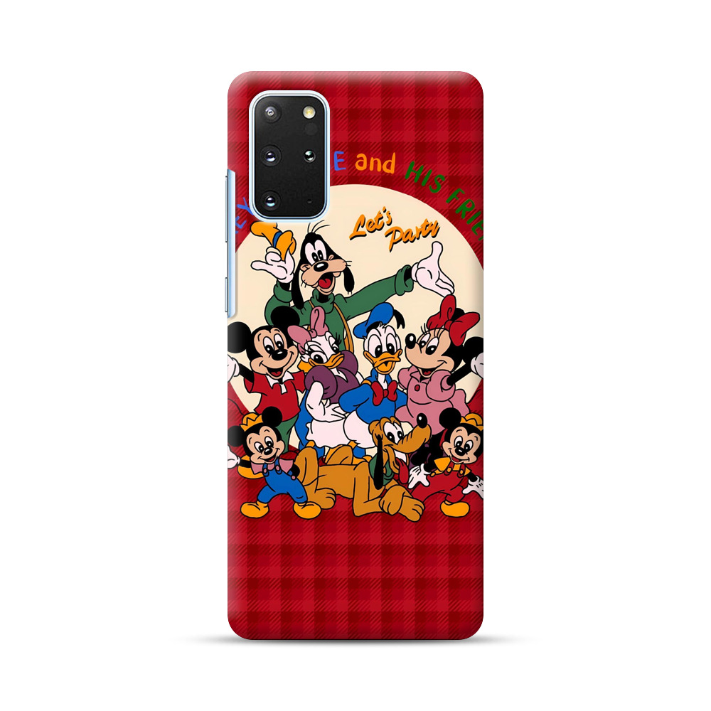 ミッキーと仲間たちパーティ Samsung Galaxy S20 Plus (5G)オリジナルハードケース
