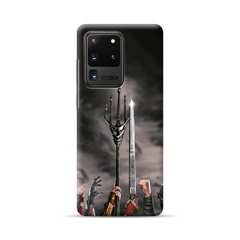 三又槍と剣 Samsung Galaxy S20 Ultra 5Gオリジナルハードケース