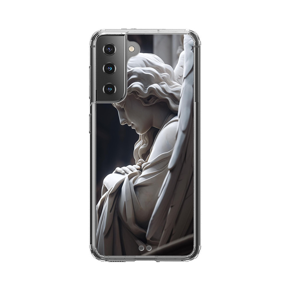 優美な大理石の天使像 art-sculpture-3 優美な大理石の天使像 art-sculpture-3