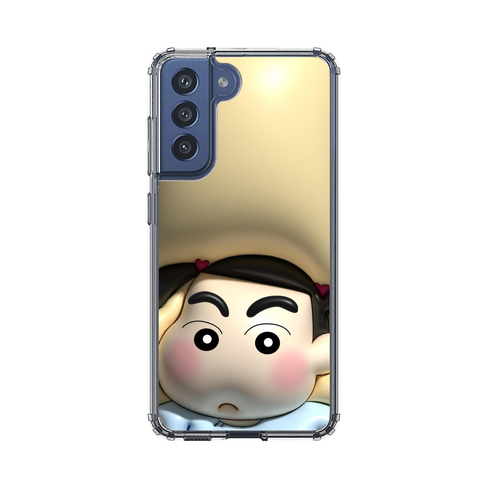 お茶目な女の子 Samsung Galaxy S21 FE 5Gオリジナルケース