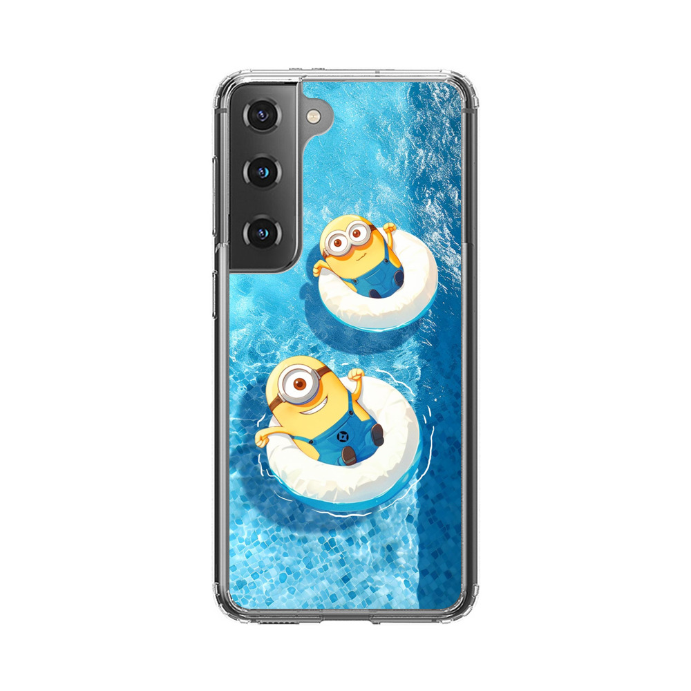プールの浮き輪ミニオン Samsung Galaxy S22 5Gオリジナルケース