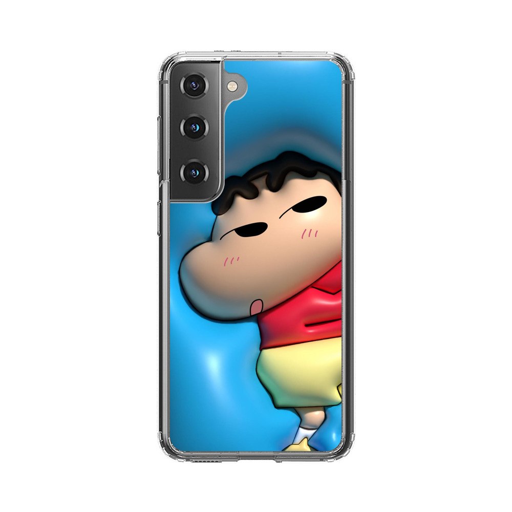 しんちゃんのいたずら顔 Samsung Galaxy S22 5Gオリジナルケース