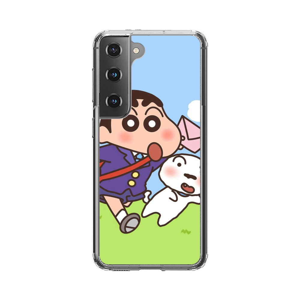 しんちゃんと手紙 Samsung Galaxy S22 Plus 5Gオリジナルケース