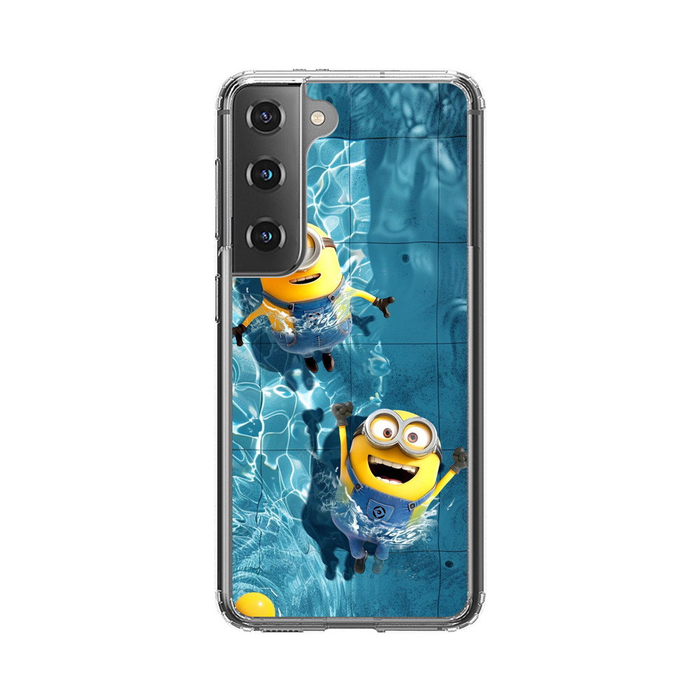 プールで遊ぶミニオン Samsung Galaxy S22 Plus 5Gオリジナルケース
