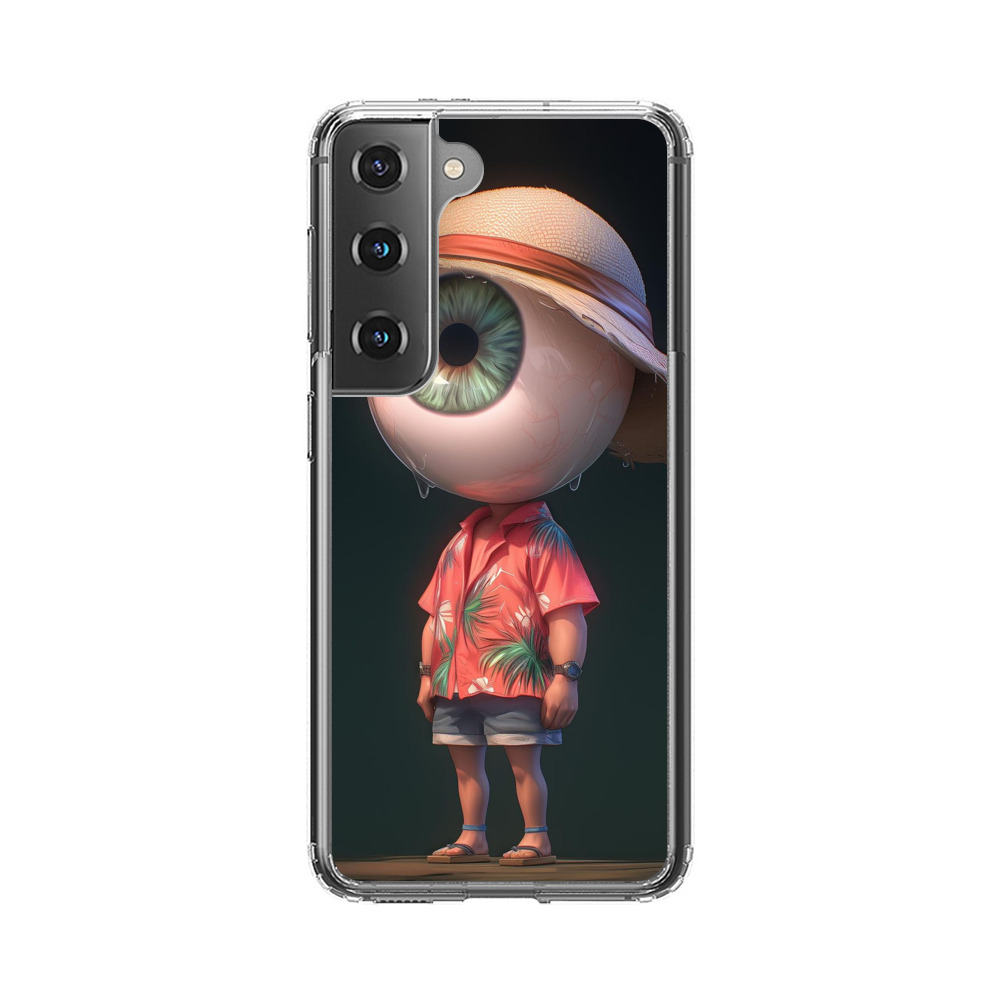 大きな目のキャラクター Samsung Galaxy S22 Plus 5Gオリジナルケース