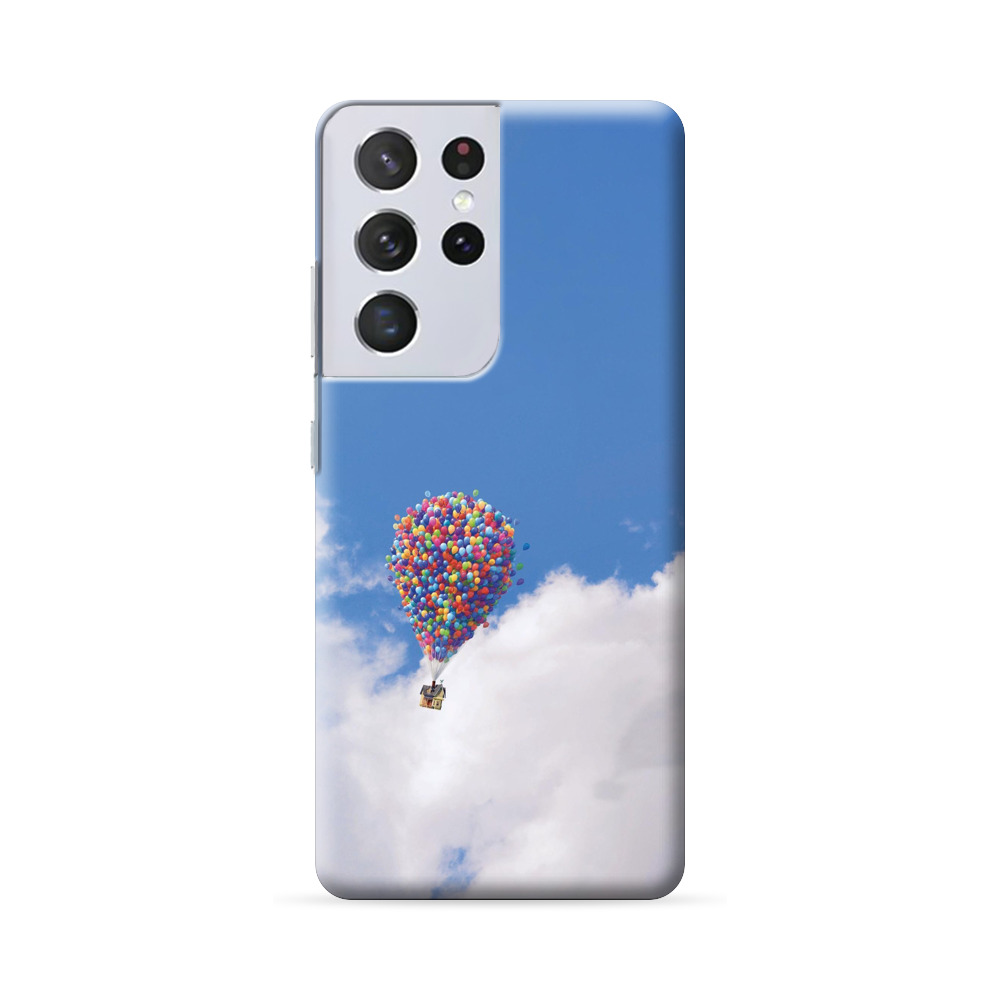 風船と家と青空 disney-up 風船と家と青空 disney-up