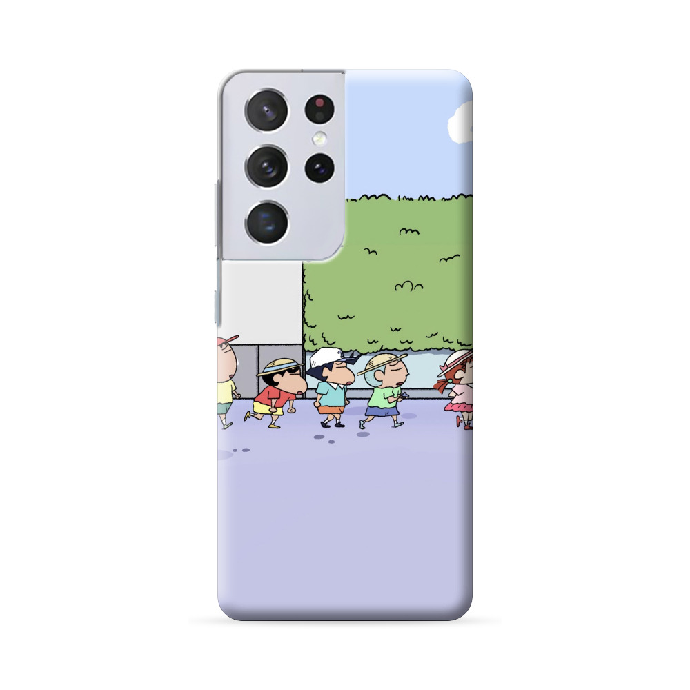 みんなで散歩中 Samsung Galaxy S22 Ultra 5Gオリジナルハードケース