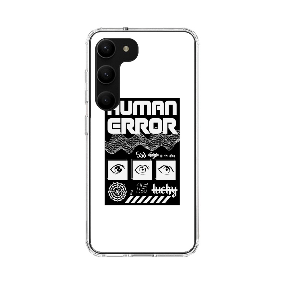 geometrıc poster Samsung Galaxy S23オリジナルケース