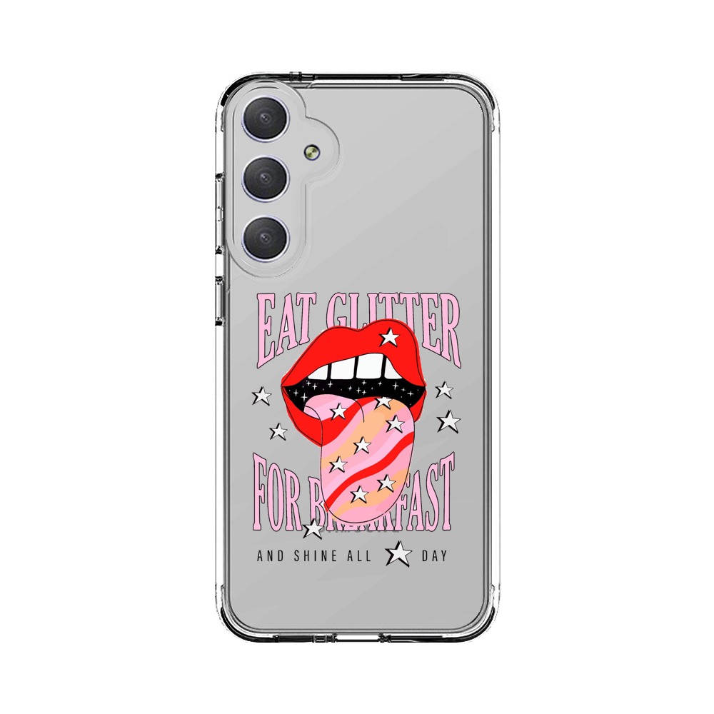 グリッターを朝食に Samsung Galaxy S23 FE 5Gオリジナルケース