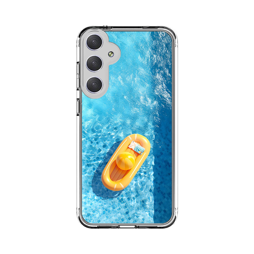 夏のプール浮き輪 Samsung Galaxy S23 FE 5Gオリジナルケース