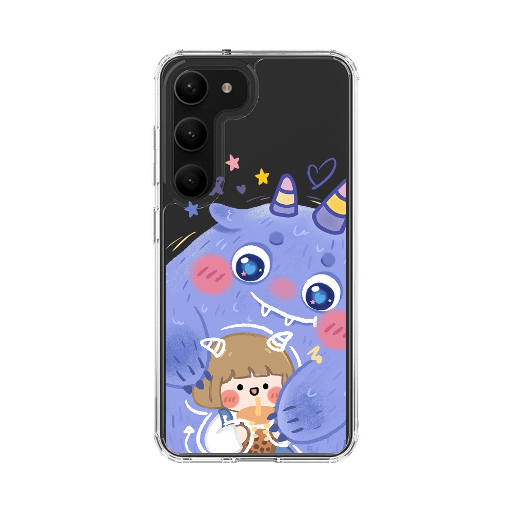 タピオカを飲む少女とモンスター hugging-monster タピオカを飲む少女とモンスター hugging-monster
