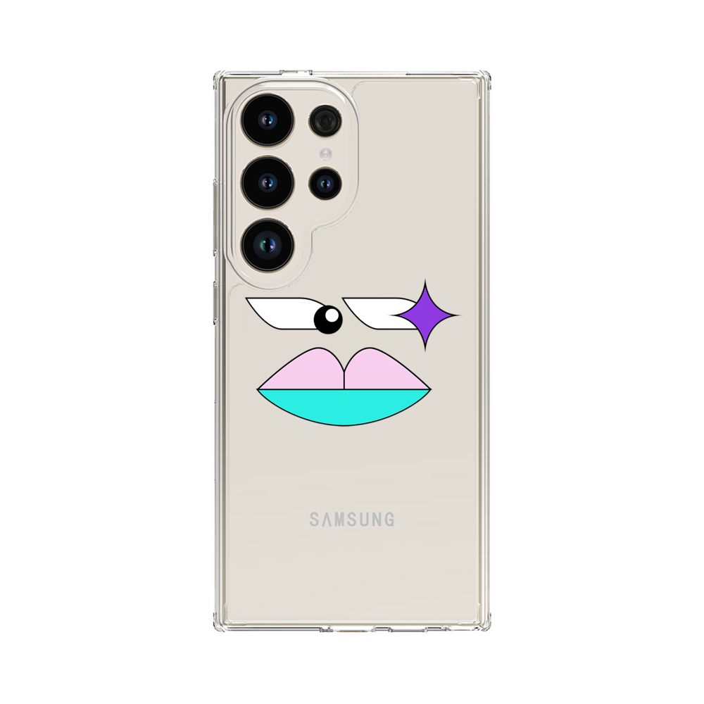 カラフルなグラフィック Samsung Galaxy S24 Ultraオリジナルケース