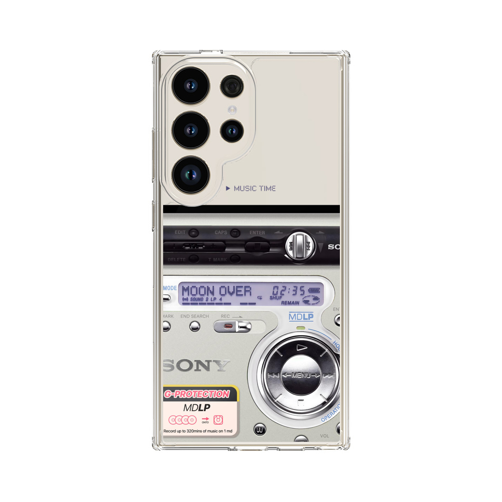 レトロなMDプレーヤー gameboywalkman_silver レトロなMDプレーヤー gameboywalkman_silver