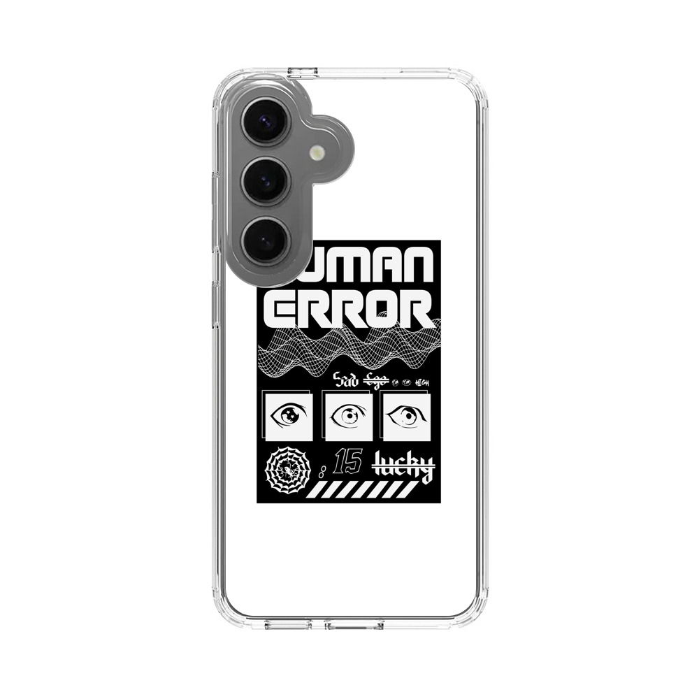 geometrıc poster Samsung Galaxy S25オリジナルケース