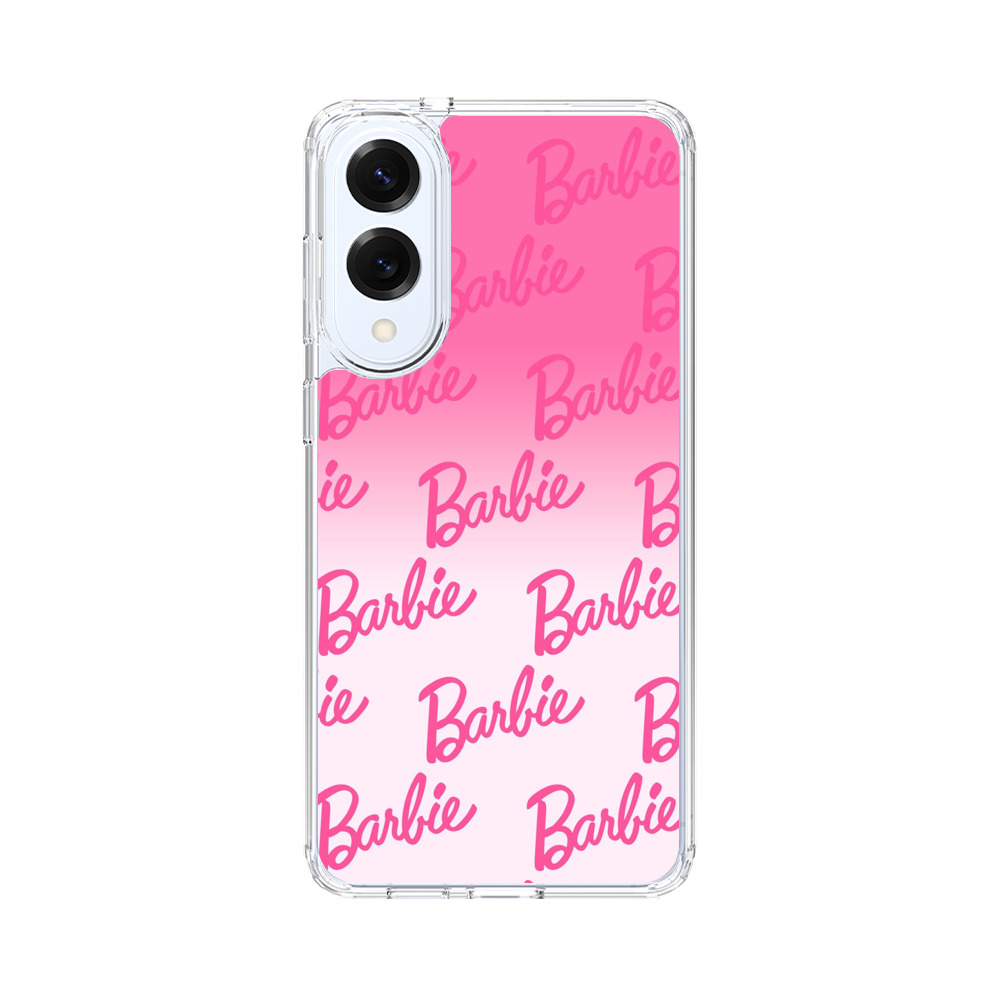 バービーロゴデザイン Samsung Galaxy S25 Edgeオリジナルケース