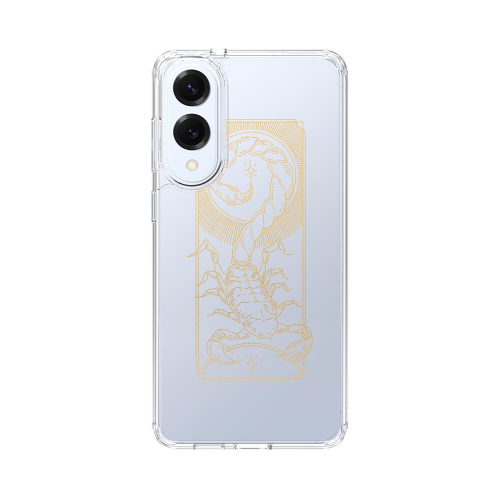 蠍のデザイン Samsung Galaxy S25 Edgeオリジナルケース