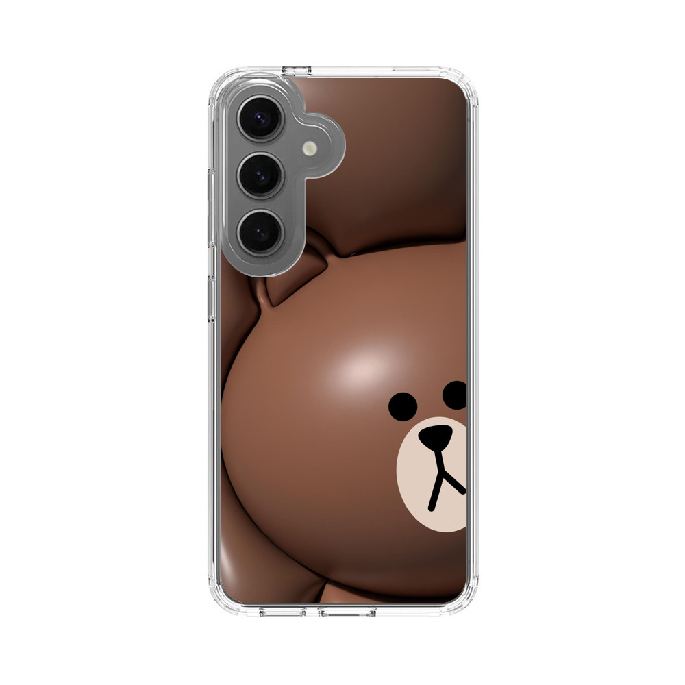 かわいいくま顔 Samsung Galaxy S25 Plusオリジナルケース