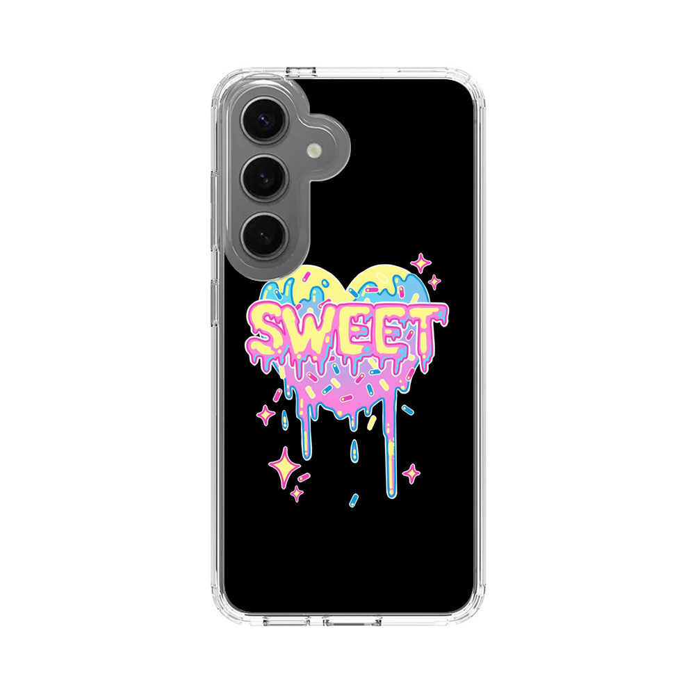 スイートハートの溶けるイラスト Samsung Galaxy S25 Plusオリジナルケース