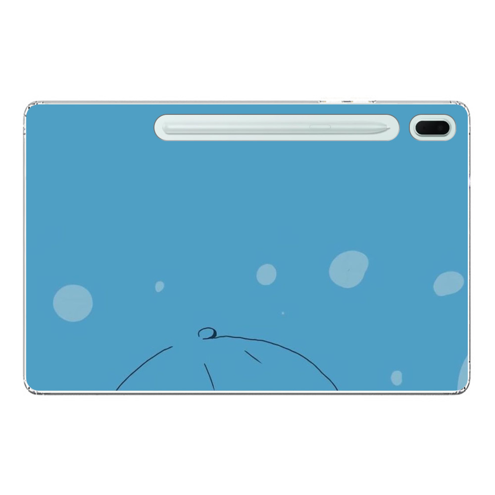 青いキャップ Samsung Galaxy Tab S7 FE 5Gオリジナルケース