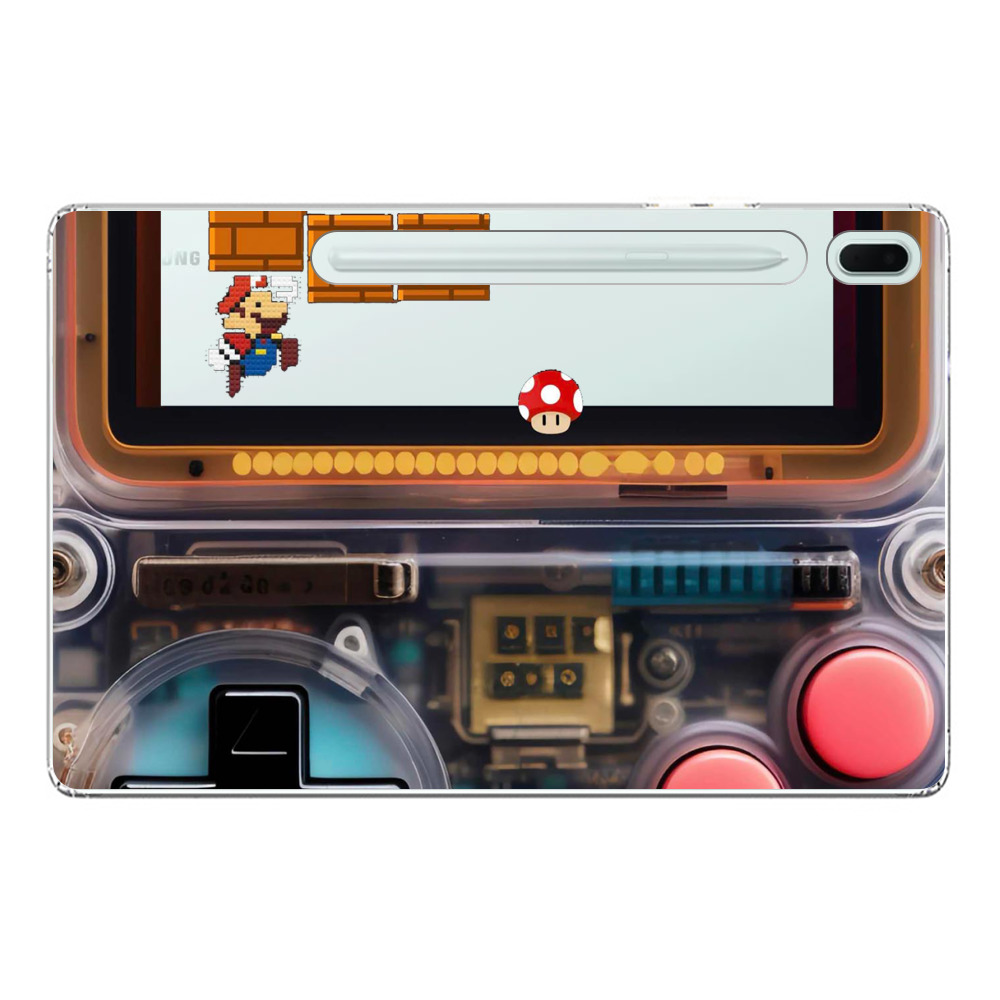 スーパーマリオのゲーム画面 gameboy_translute-mario スーパーマリオのゲーム画面 gameboy_translute-mario