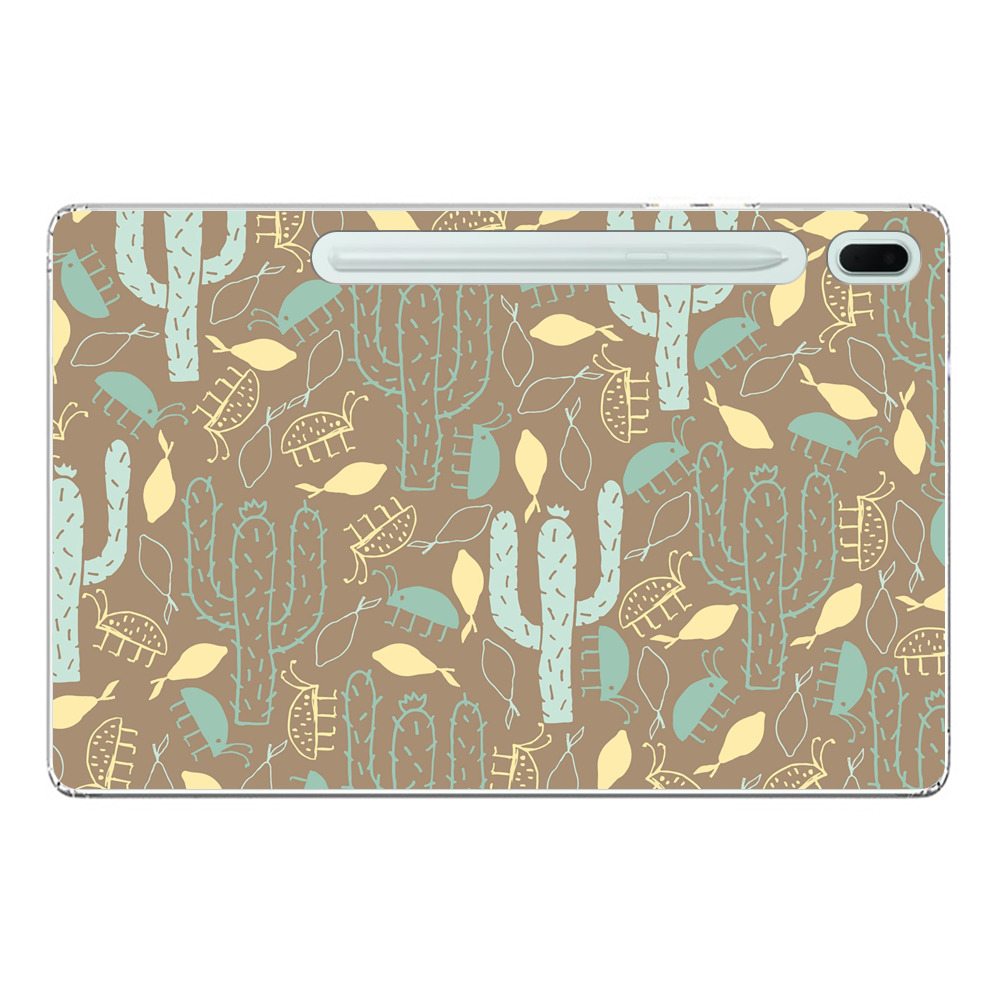 サボテンの模様 Samsung Galaxy Tab S7 FE 5Gオリジナルケース