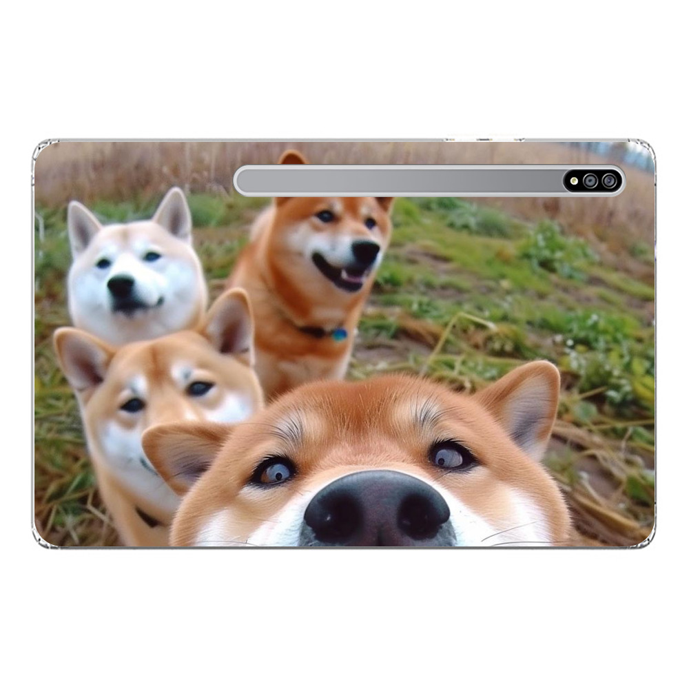 柴犬四匹集合 puppy-dog-selfie-06-2 柴犬四匹集合 puppy-dog-selfie-06-2