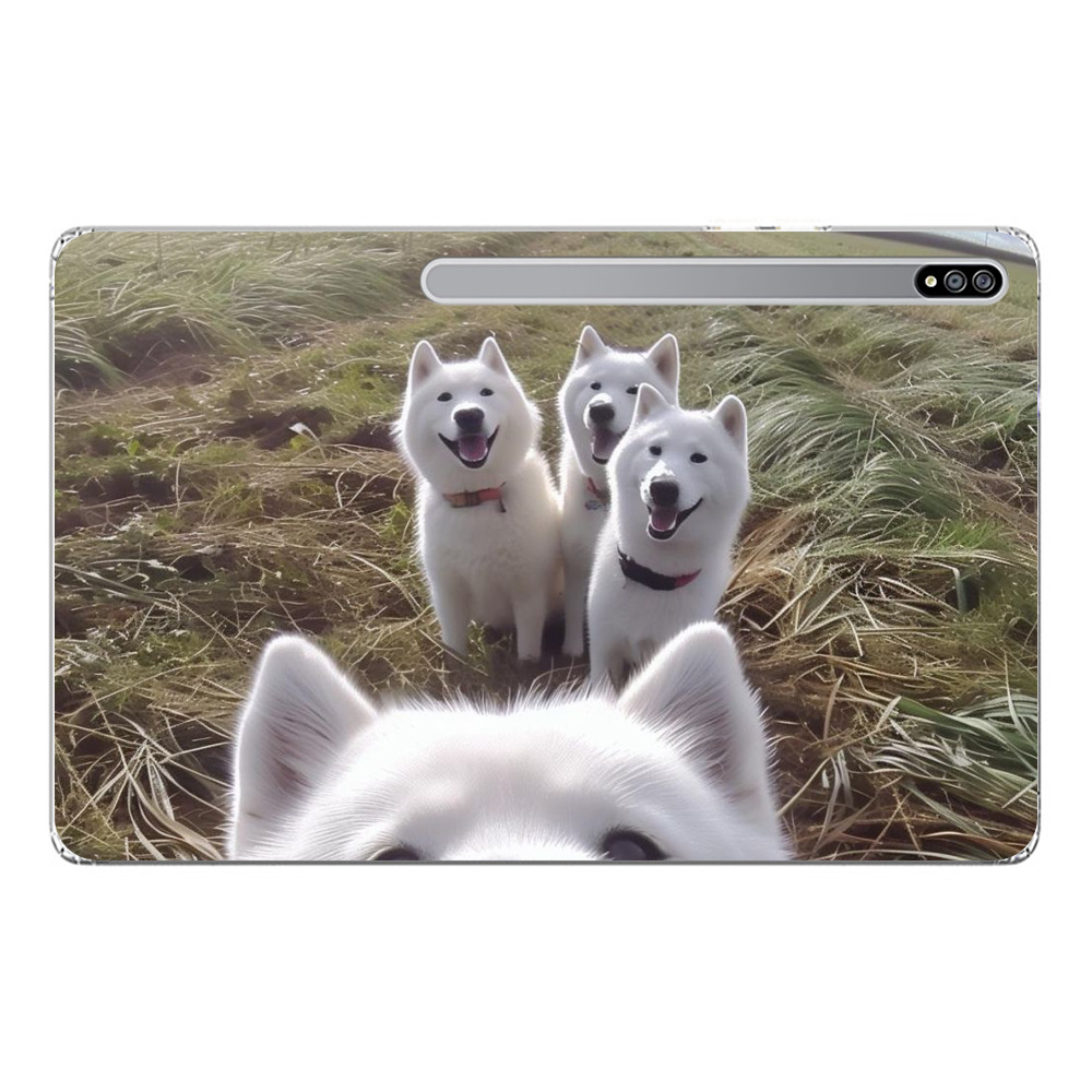 並ぶ白い犬たち puppy-dog-selfie-01-2 並ぶ白い犬たち puppy-dog-selfie-01-2