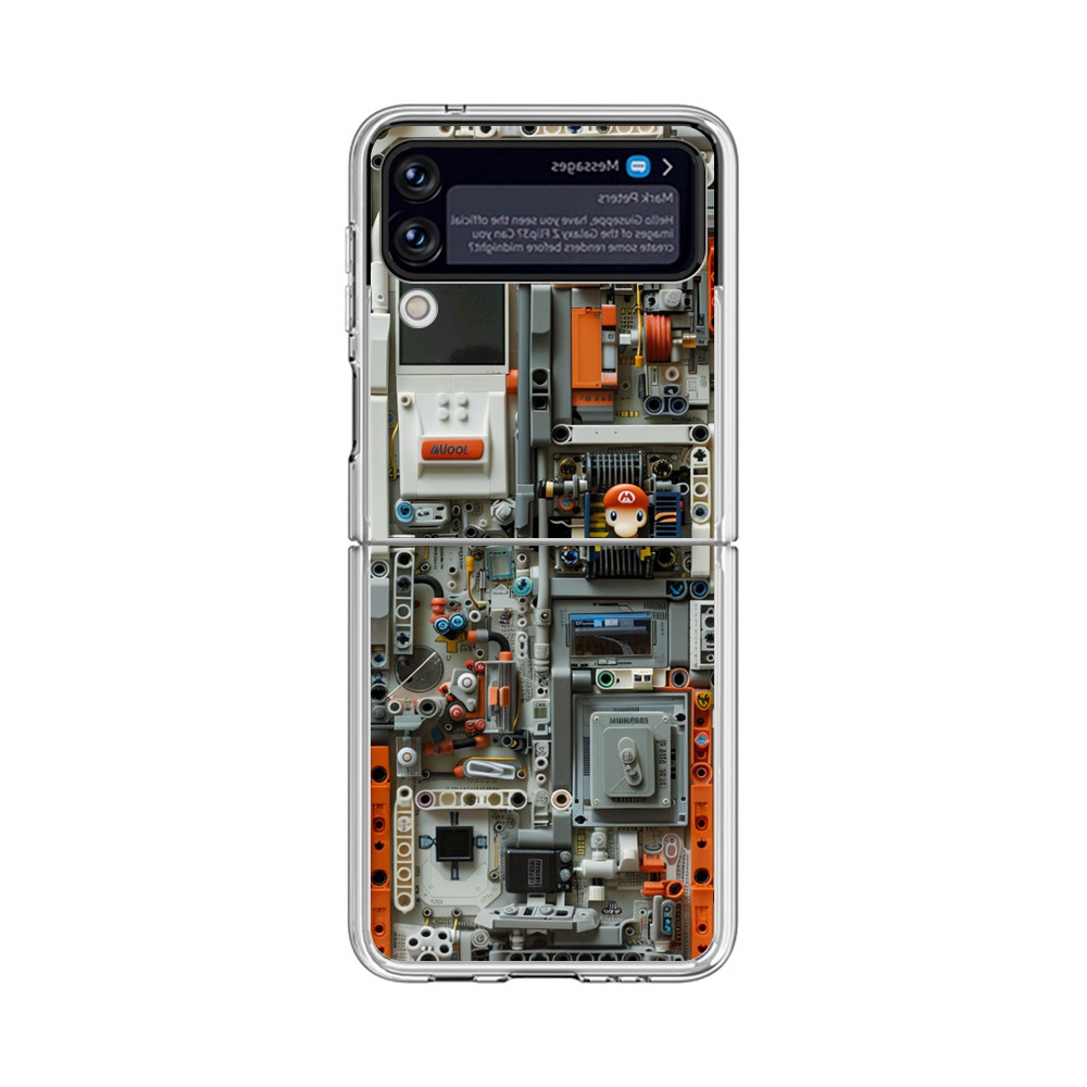 レゴマリオメカデザイン Samsung Galaxy Z Flip 3 (5G)オリジナルケース