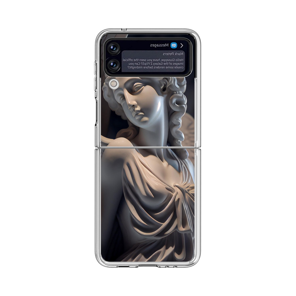 天使の彫刻 Samsung Galaxy Z Flip 3 (5G)オリジナルケース