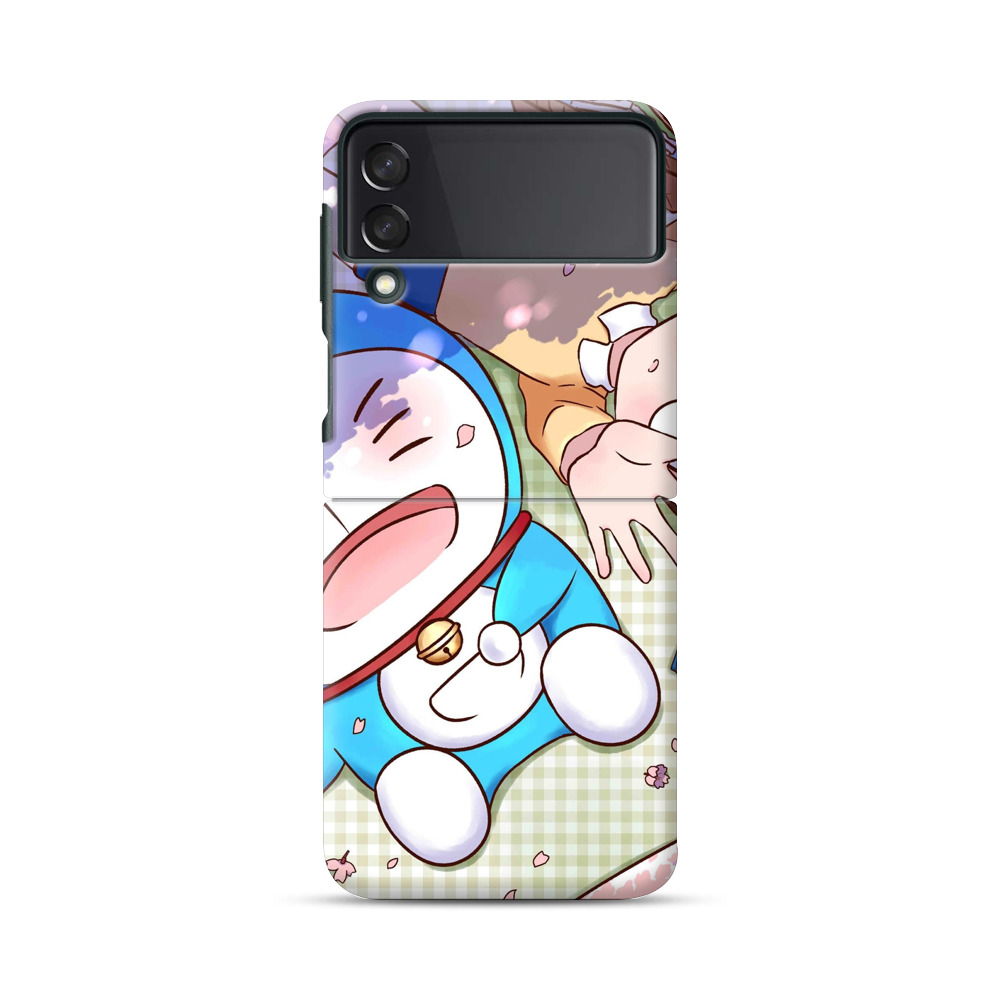ドラえもんとのび太 Samsung Galaxy Z Flip 3 (5G)オリジナルハードケース