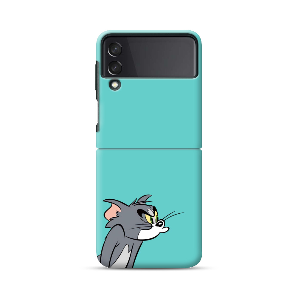 トムのユニーク表情 Samsung Galaxy Z Flip 3 (5G)オリジナルハードケース