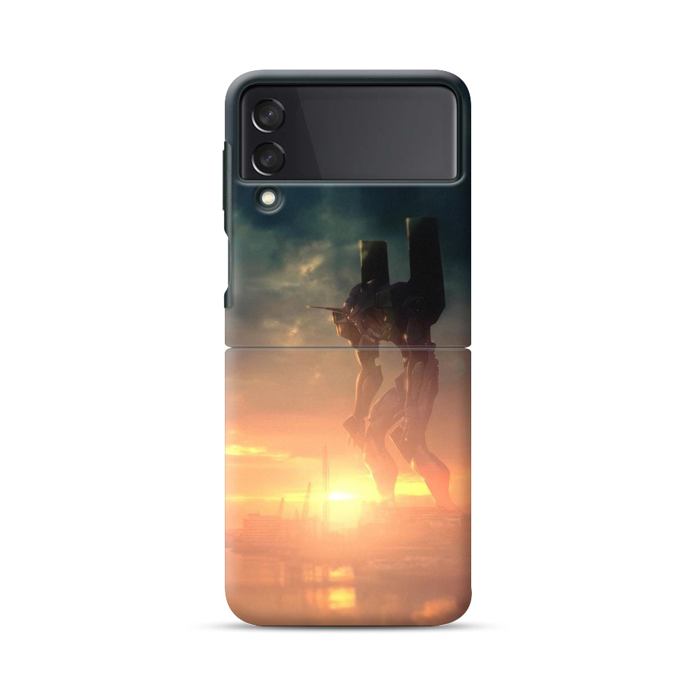 夕焼けのメカ Samsung Galaxy Z Flip 3 (5G)オリジナルハードケース