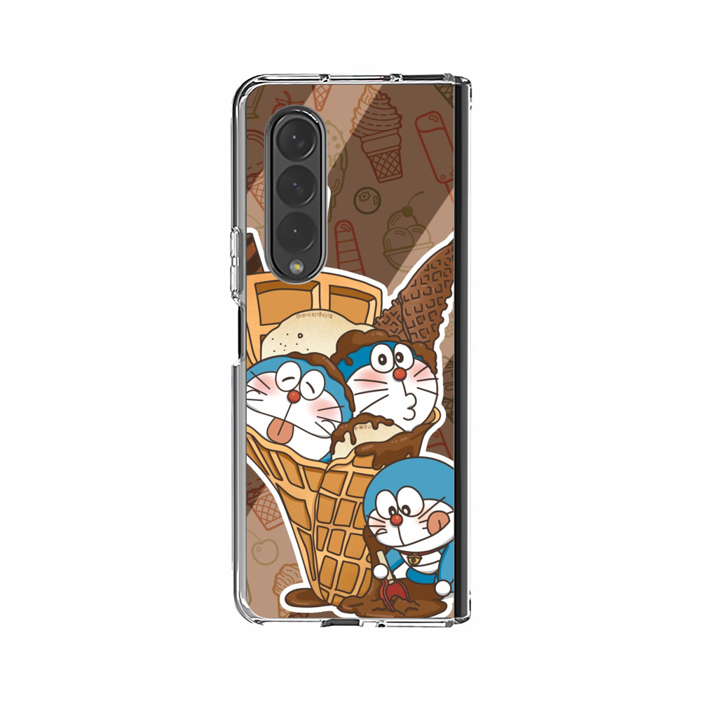 ドラえもんアイスクリーム Samsung Galaxy Z Fold 3 (5G)オリジナルケース