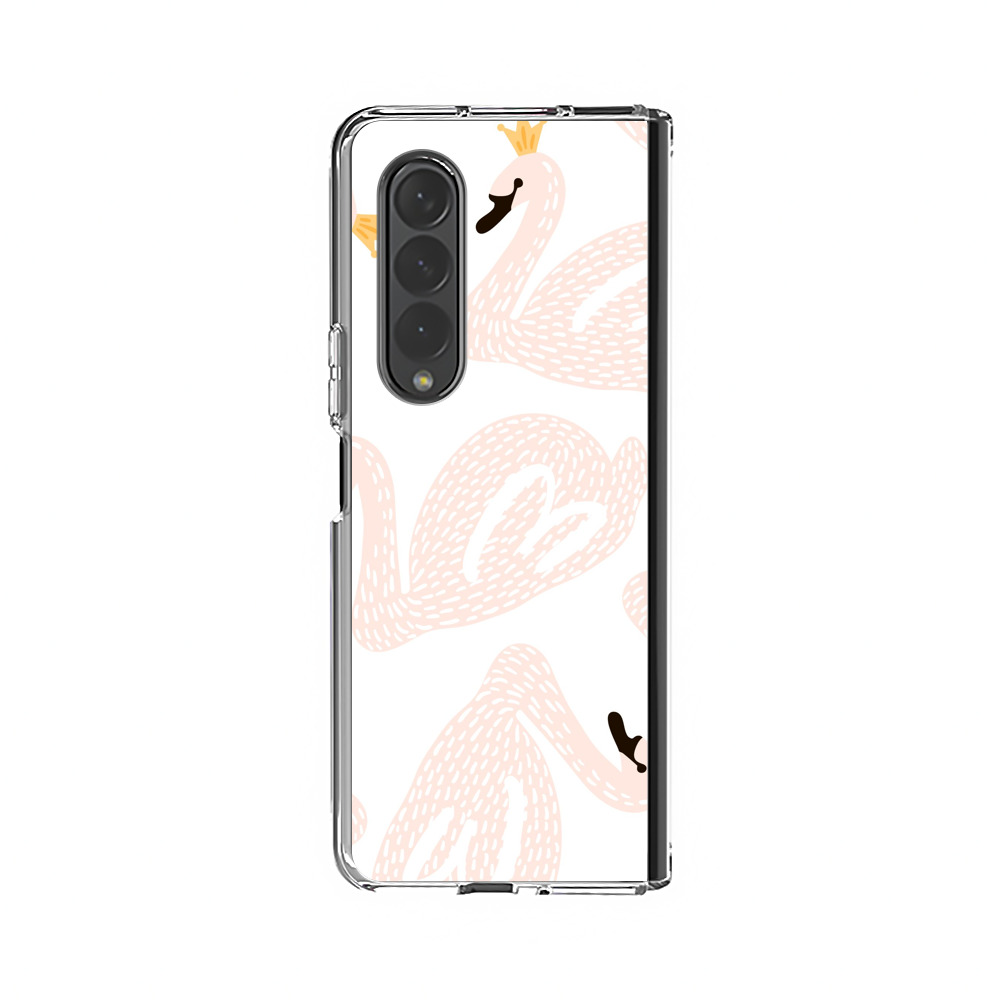 かわいい白鳥のパターン pink-swans かわいい白鳥のパターン pink-swans