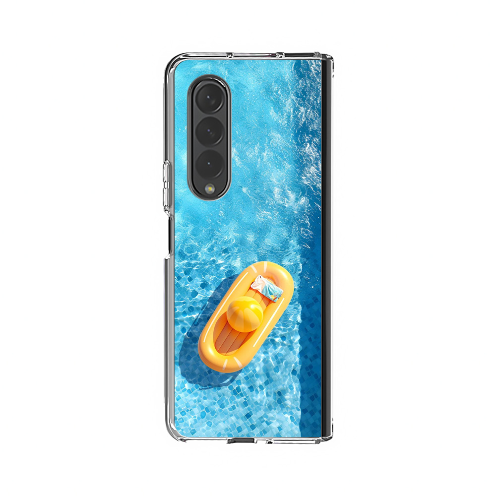 夏のプール浮き輪 Samsung Galaxy Z Fold 3 (5G)オリジナルケース